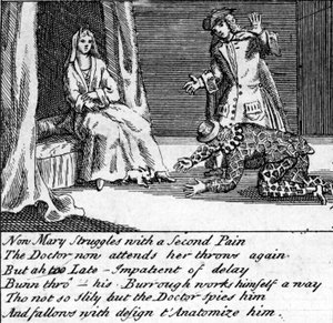 Doktor v práci, nebo New Whim Wham z Guildfordu, c.1726 od English School