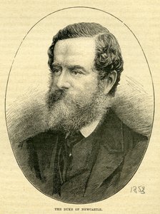 vévoda z Newcastlu (1811-64) od English School