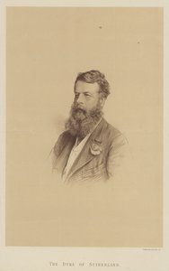 vévoda ze Sutherlandu (litho) od English School