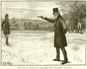 Duel vévody z Wellingtonu s lordem Winchilseou od English School