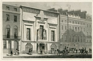 Egyptský sál, Piccadilly od English School