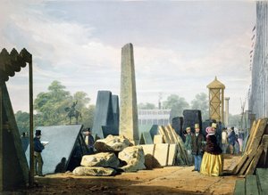 Exteriér, z knihy Dickinsons Comprehensive Pictures of the Great Exhibition of the 1851, vydané v roce 1854. od English School