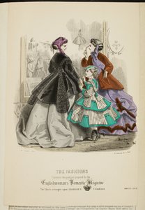 The Fashions, z časopisu The Englishwoman