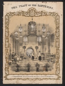 Svátek luceren (barva litho) od English School