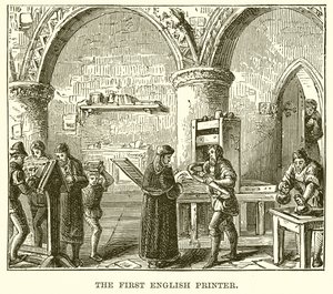 První anglická tiskárna od English School