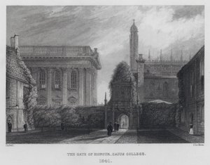 Čestná brána, Caius College od English School