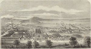 Geelong a Melbourne Railway od English School