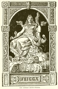 Německý mýtus - Frigga od English School