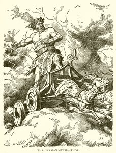 Německý mýtus - Thor od English School
