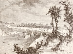 Girard Pointin silta (litho) od English School