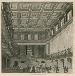 The Great Hall, Euston Square Station, Londýn od English School