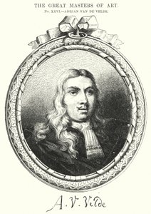Velcí mistři umění, Adrian Van de Velde (rytina) od English School