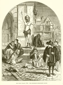 Velký mor, 1665: Nadšenec odsuzující Londýn od English School