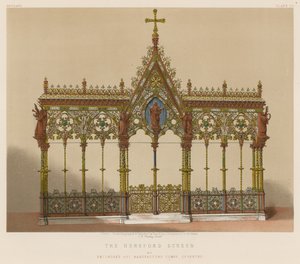 The Hereford Screen od Skidmores Art Manufactory Company, Coventry od English School