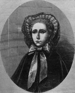 The Hon. Paní Yelverton, 1861 (novinový papír) od English School
