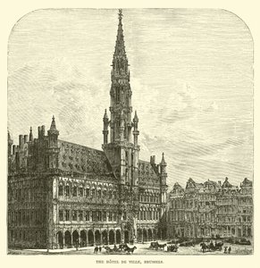 Hotel de Ville, Brusel od English School