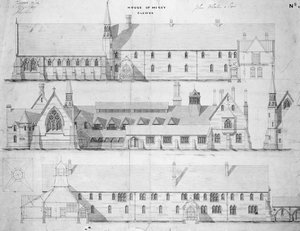 Dům milosrdenství, Clewer, cca 1853 od English School