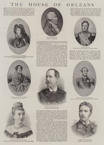 The House of Orleans (rytina) od English School