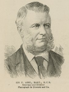 Imperial Institute: Sir F Abel, tajemník a ředitel od English School