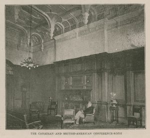 Imperial Institute: Kanadská a britsko-americká konferenční místnost od English School
