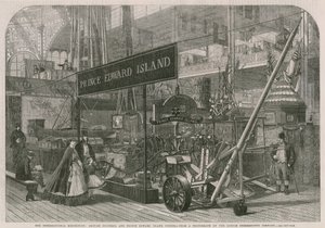 Mezinárodní výstava; Britská Kolumbie a soudy na ostrově Prince Edwarda od English School
