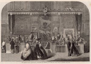 Mezinárodní výstava; Tapiserie z Gobelínů a Beauvais a Čína ze Sevres od English School
