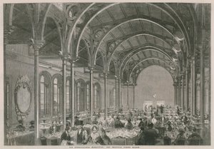 Mezinárodní výstava; Hlavní jídelní salon od English School