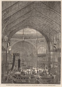 Mezinárodní výstava; Západní kupole a transept od English School