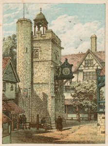 Mezinárodní výstava zdraví v South Kensington, 1884: All-Hallows, Stained, Londýn od English School