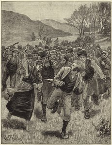 Agitace Irské zemské ligy od English School