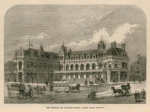 Islington and Highbury Station, North London Railway od English School