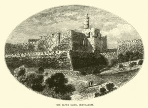 Jaffská brána, Jeruzalém od English School