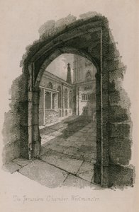 Jerusalem Chamber, Westminster Abbey, Londýn od English School