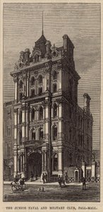 Junior Naval and Military Club, Pall Mall od English School