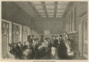 Ladies Gallery, Dolní sněmovna od English School