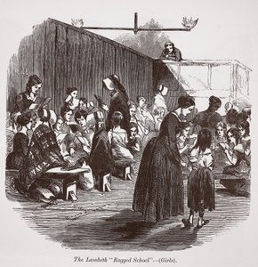 The Lambeth Ragged School (dívky) od English School