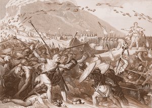 Přistání Julia Caesara v Anglii v roce 55 př.nl od English School