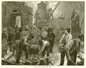 Poslední z Temple Bar, 1877 od English School