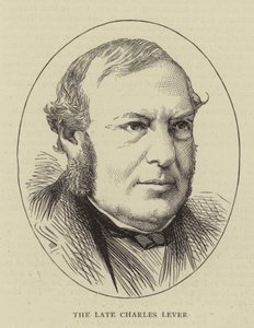 The Late Charles Lever (rytina) od English School