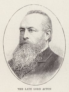 Zesnulý lord Acton (rytina) od English School