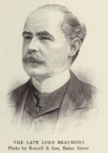 Zesnulý lord Beaumont (rytina) od English School