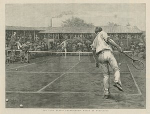 Zápas Lawn Tennis Championship ve Wimbledonu od English School