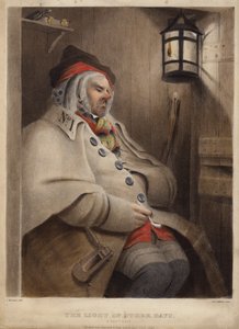 Světlo jiných dnů (barevná litografie) od English School