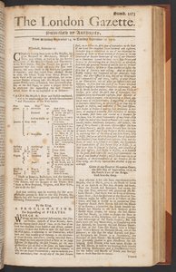 The London Gazette, vydání 5573, strana 1 od English School