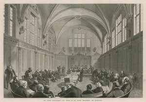 London School Boards nové kanceláře na nábřeží Temže od English School