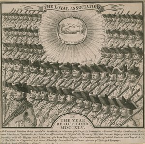 Loyal Associators v roce 1745 od English School