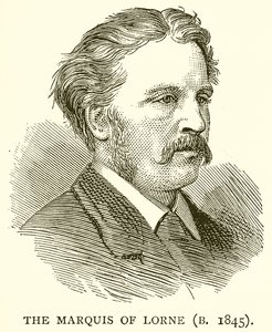 Markýz z Lorne (B. 1845) od English School