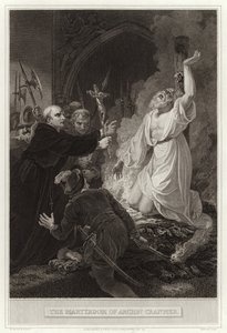 Mučednictví Archbp Cranmer od English School