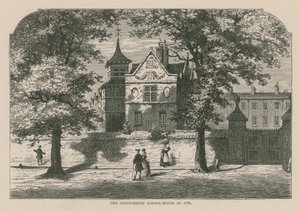 Marylebone School House v roce 1780 od English School