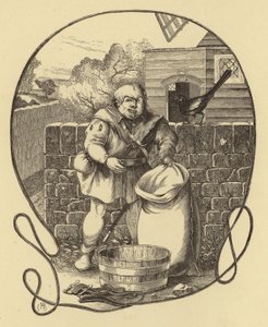 Mlynář z Trompingtonu, Geoffrey Chaucer (rytina) od English School